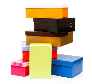 Stack of Shoe Boxes