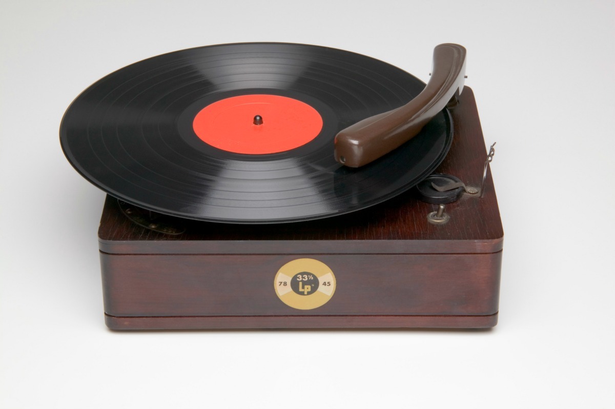 vintage hifi record player