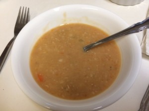 bowl of healthy bean soup