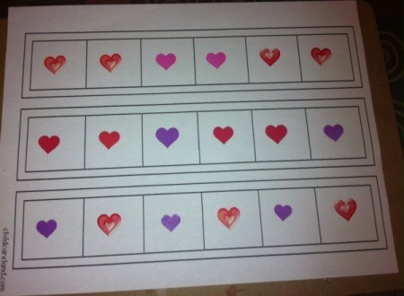 How to Make Pattern Strips - one use not laminated