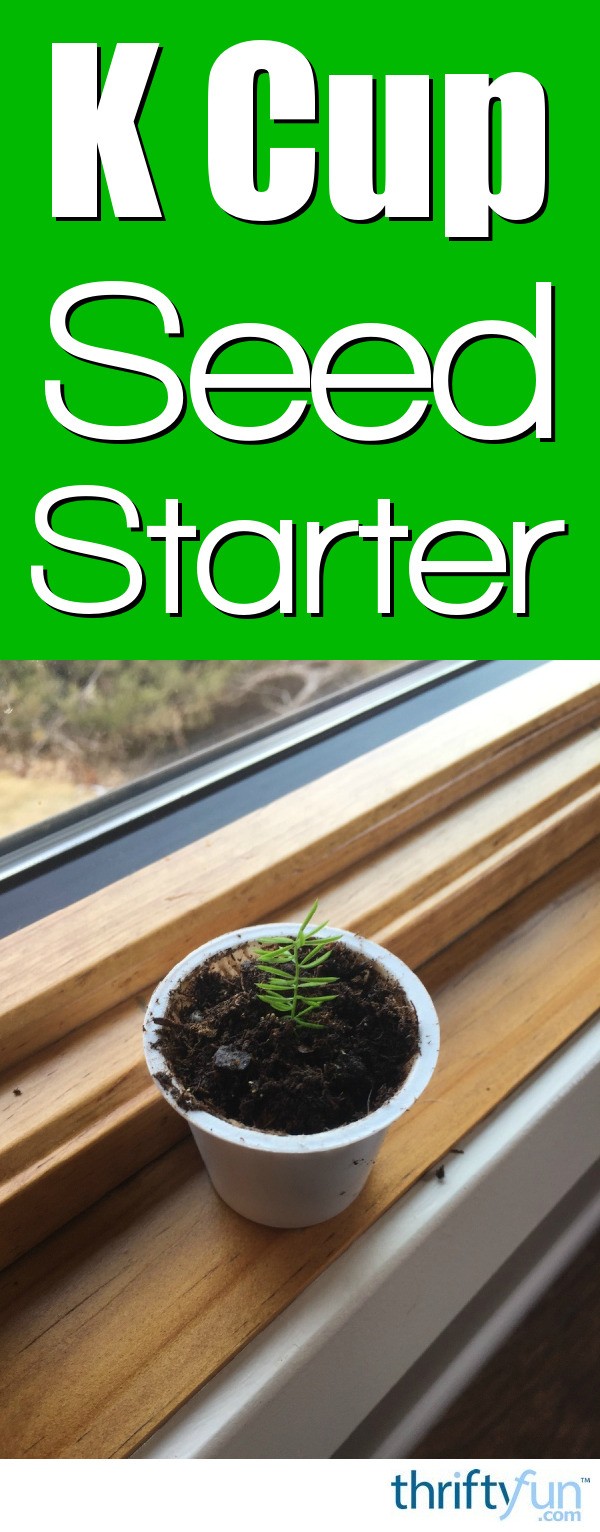 Use a K Cup for Seed Starter ThriftyFun