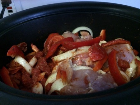 all ingredients in slow cooker