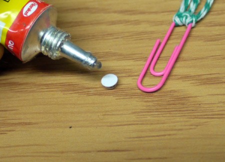 Hairy Monster Bookmarks - add glue to back of wiggle eye