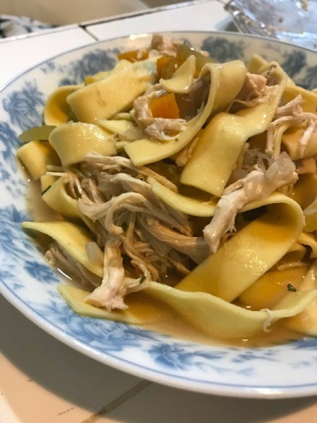 bowl of Chicken Noodle Soup