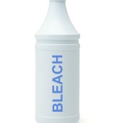 A bottle of bleach.