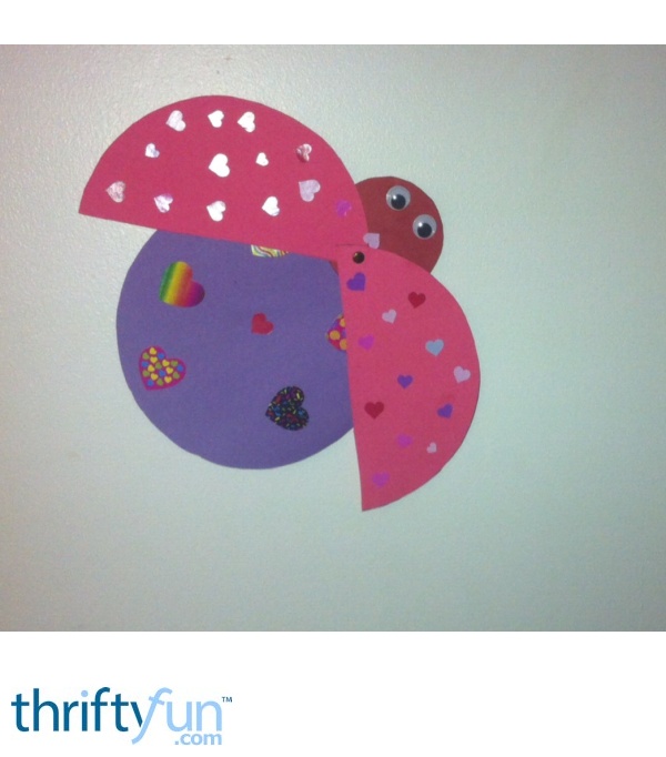 Construction Paper Love Bugs Kids' Craft ThriftyFun