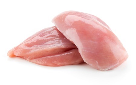 raw chicken breasts