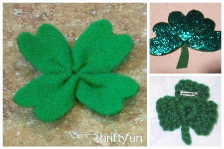 Shamrock Pin Craft Ideas