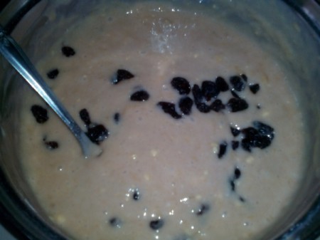 Banana Raisin Cupcakes