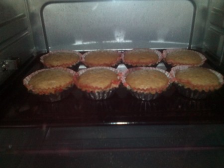 Banana Raisin Cupcakes