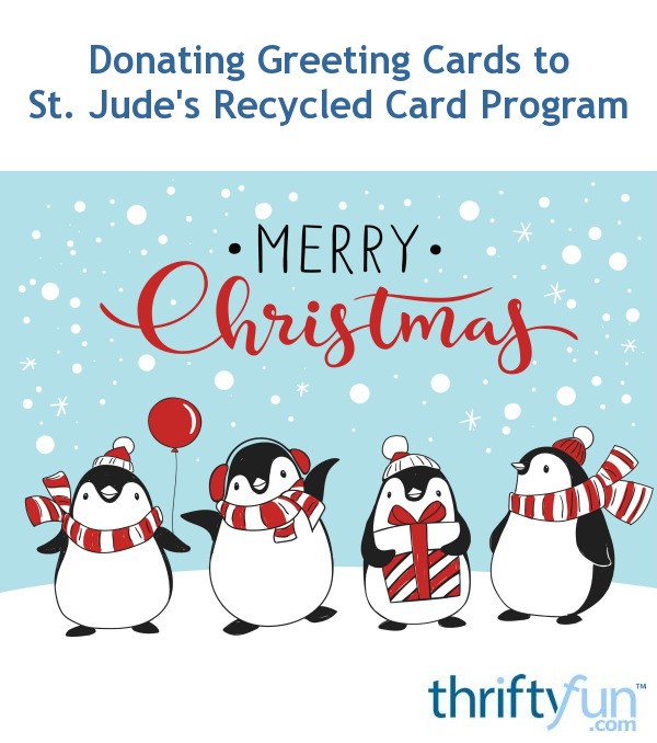 Donating Greeting Cards to St. Jude's Recycled Card