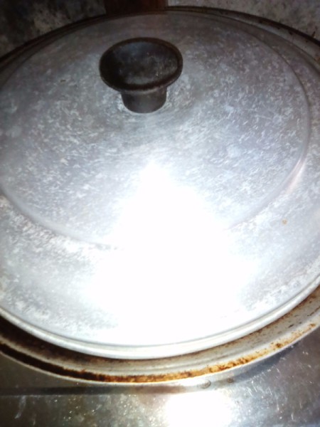 lid on skillet