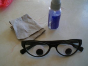 Cleaning Prescription Glasses