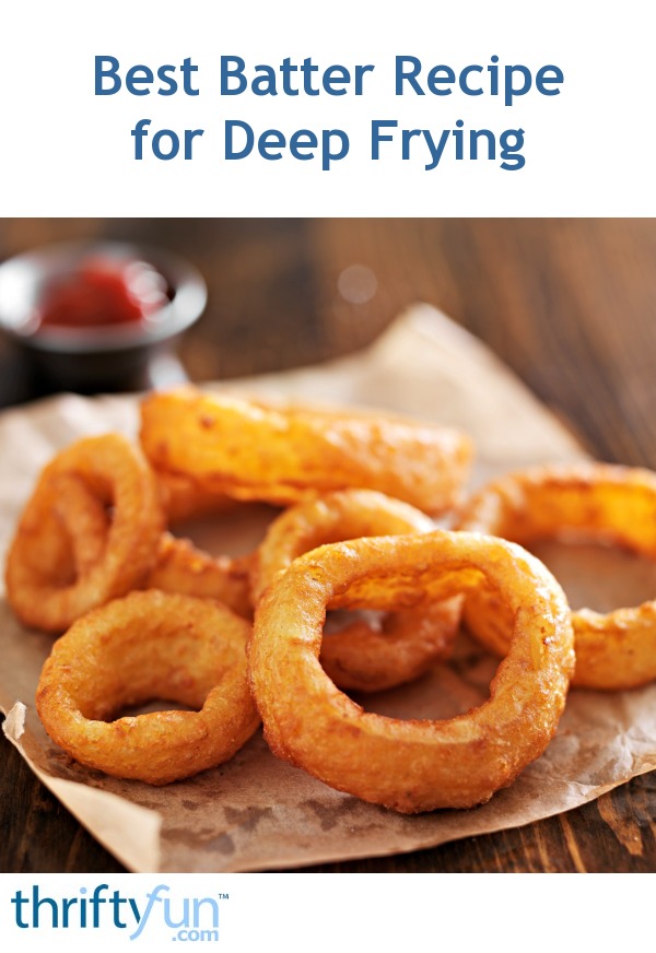 Batter - For Deep Frying