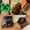 5 different cuff bracelet pictures.