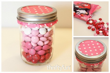 Making an Ombre M&Ms Candy Jar