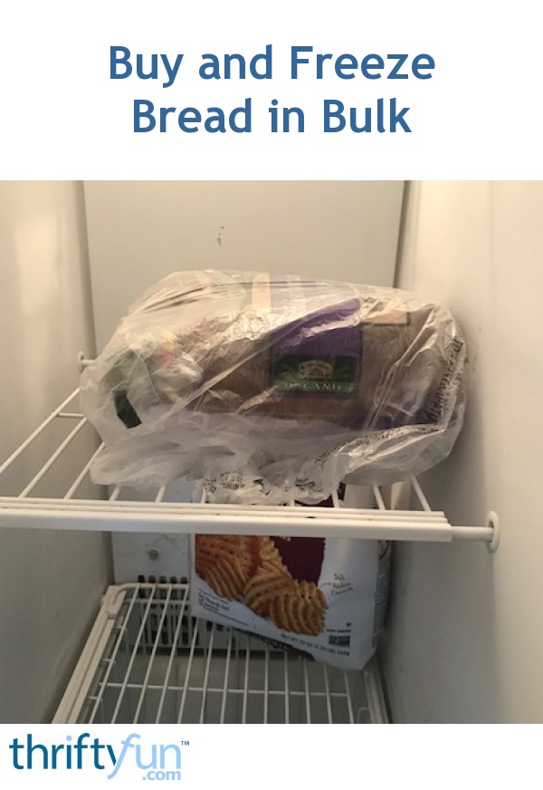 Buy and Freeze Bread in Bulk ThriftyFun