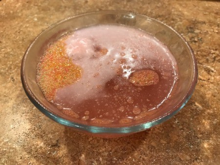 Homemade Bath Bombs -  when ready to use unwrap and place in tub