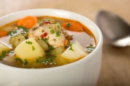 Rosemary Chicken Soup