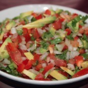 bowlful of colorful filling