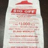 Check Receipts for Discounts - discount offer on back side of receipt
