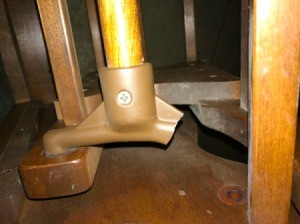Repairing an Old Wooden Glider - broken part