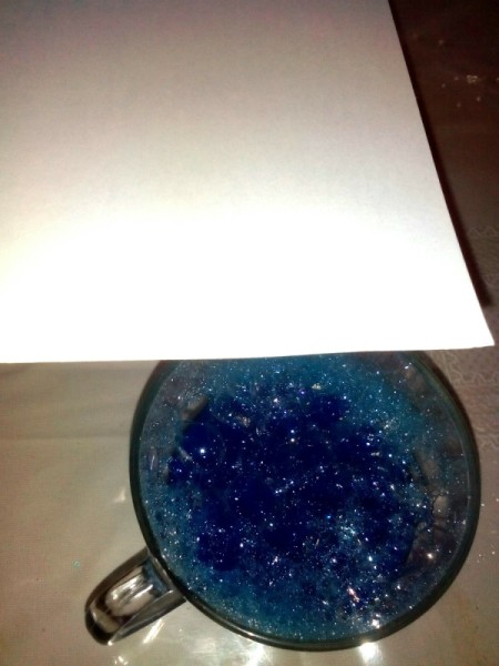 DIY Bubble Art Invitation - tap the art paper over the bubbles