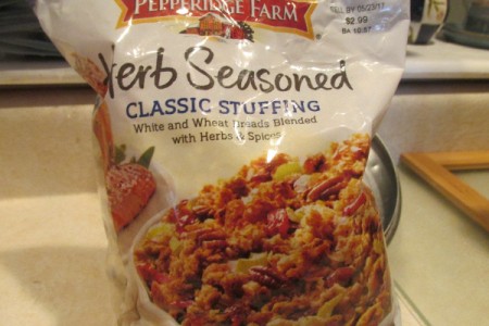 herb seasoned stuffing package