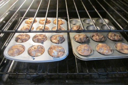 baking muffins