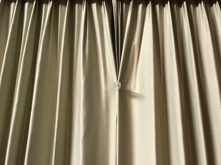 Clip Curtains Closed