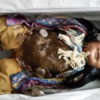 Value of Cathay Porcelain Doll - native American costumed doll