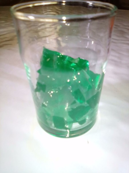 gelatin in cup