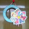 Spring Seed Packet Wreath - finished wreath