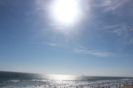 A view of Huntington Beach.