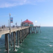 The long pier at Huntington Beach, CA.