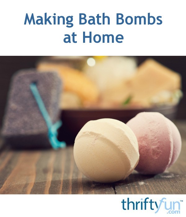 Making Bath Bombs At Home Thriftyfun