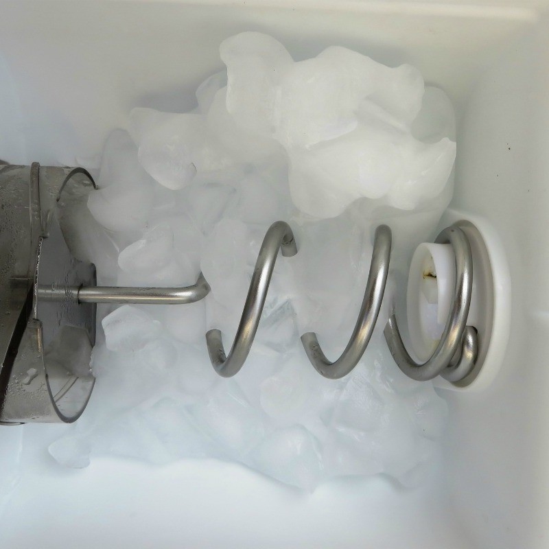 Ice from Kenmore Ice Maker Contains White Plastic Particles? ThriftyFun