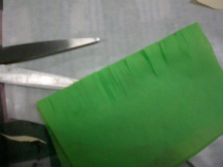 Shamrock Suncatcher - snip or punch pieces of paper