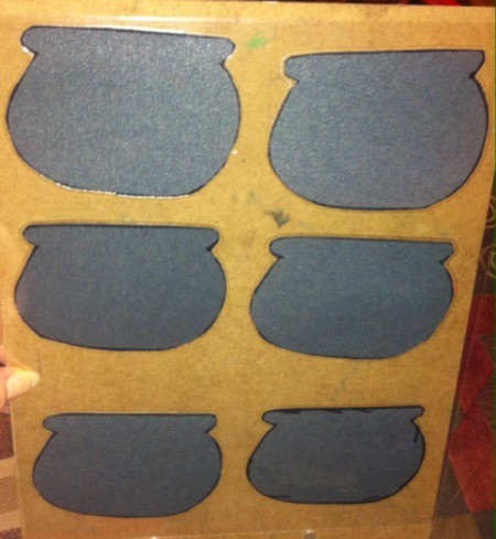 Pot of Gold Number Matching - cut out the pots and laminate-