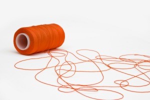 orange thread