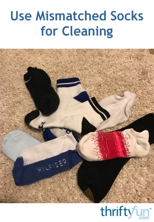 Use Mismatched Socks for Cleaning | ThriftyFun