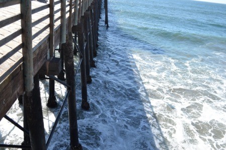 The Oceanside Pier in California.