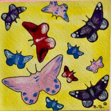 Spring Tea Party Invitation - tie ribbon into a bow