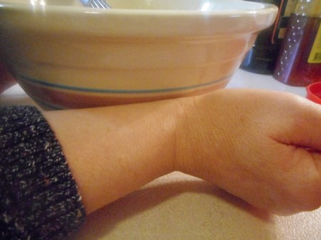 A large bowl for making bread.