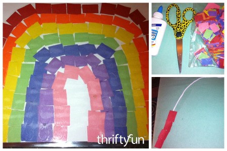 Paper Rainbow Mosaic