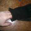 Wear Rubber Gloves Inside Gloves - thin latex type glove being worn inside work gloves