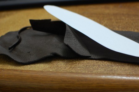 DIY Leather Bow Bracelet - pattern