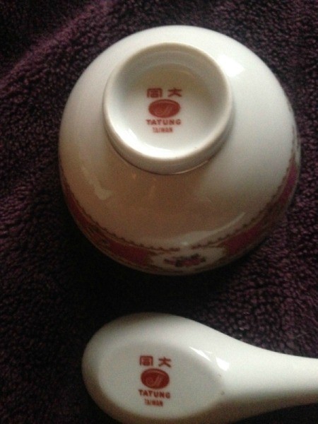 Value of Asian Soup Bowls and Spoons
