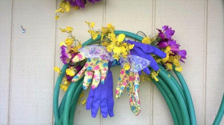 Hose Wreath for Your Deck or Balcony