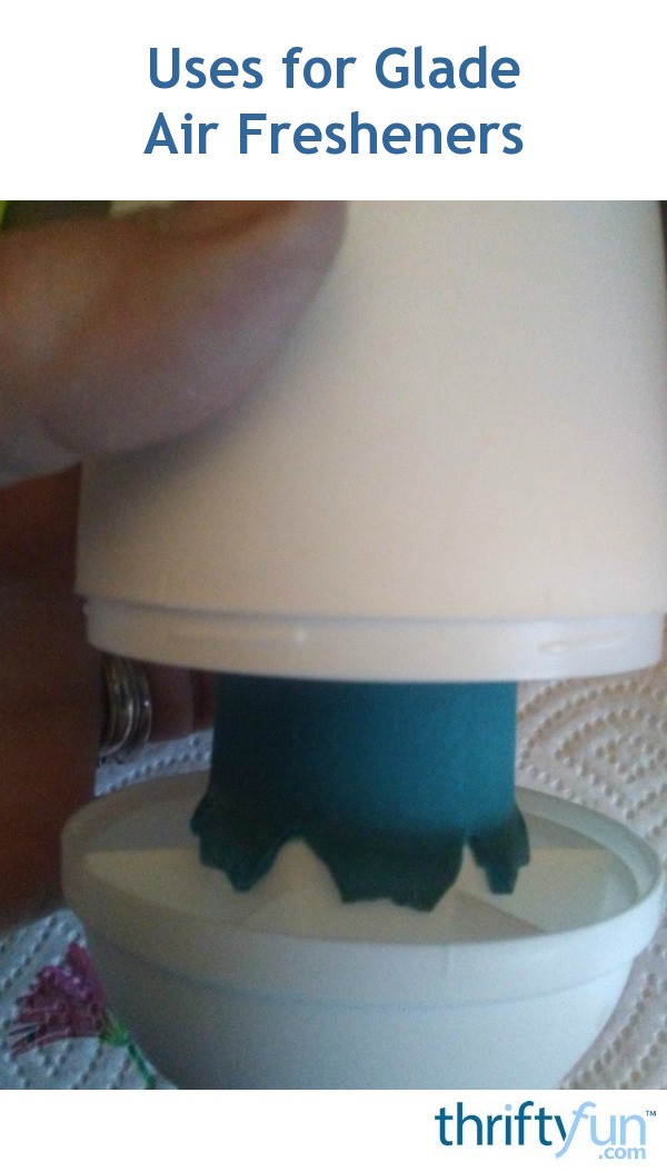 Using a Glade Air Freshener as a Planter ThriftyFun